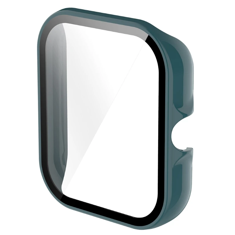 

Tempered Glass One-piece Shell Screen Protector Case Premium Watch Bumper Cover Protective Film for huami- Amazfit- GTS3 24BB