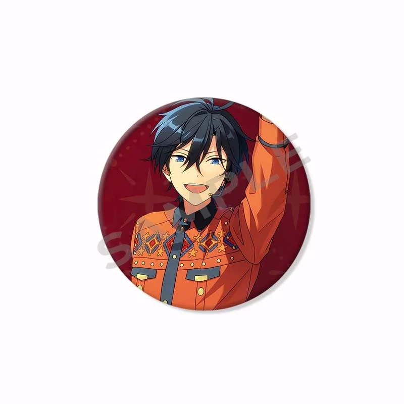 Ансамбль звезд Хватика Хокуто броши на рюкзаке креативный круглый мультфильм