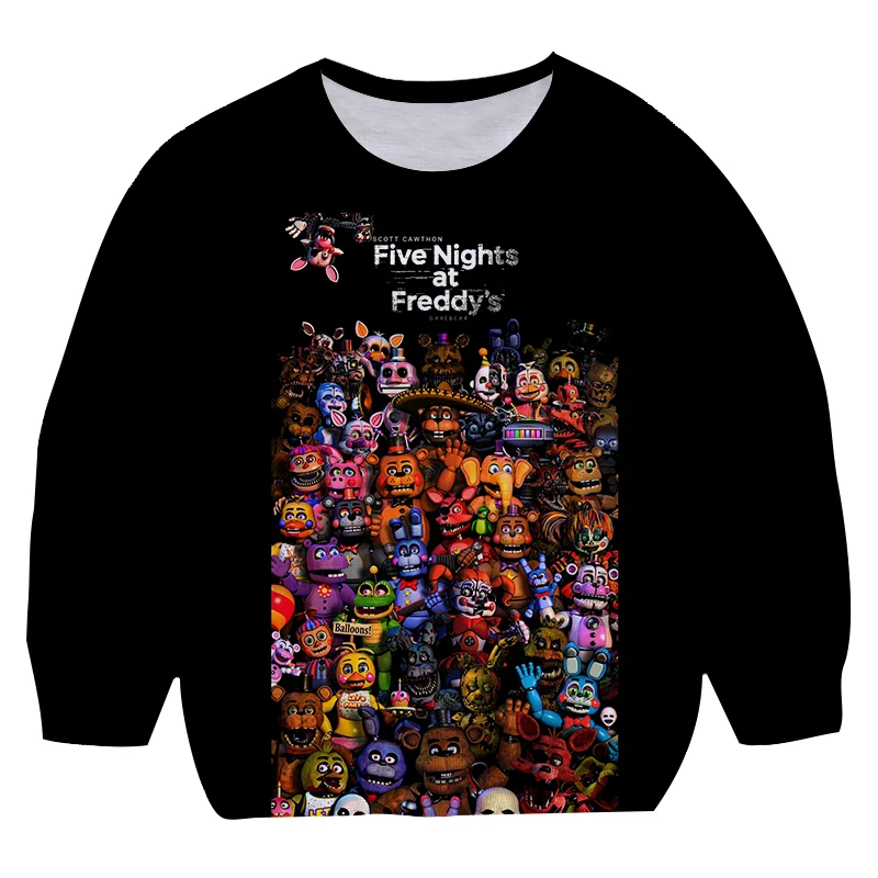 

Толстовка с капюшоном и круглым воротником, с длинным рукавом, 4-14 лет