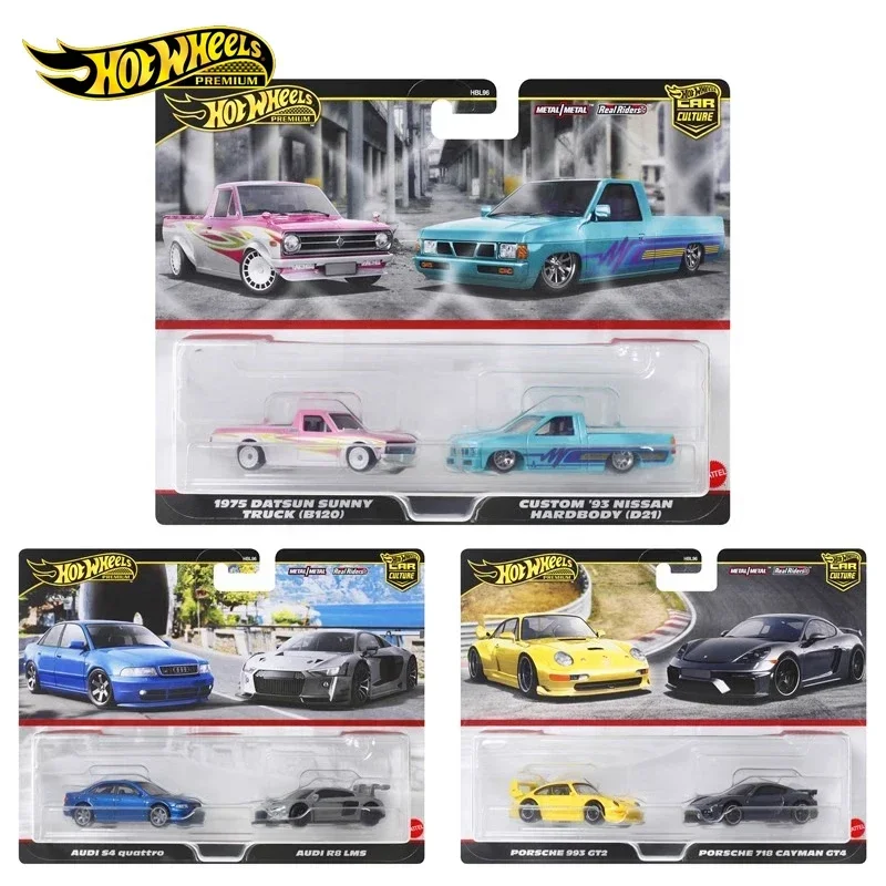 Оригинальные автомобили Hot Wheels премиум-класса литье под давлением 1/64 игрушки для