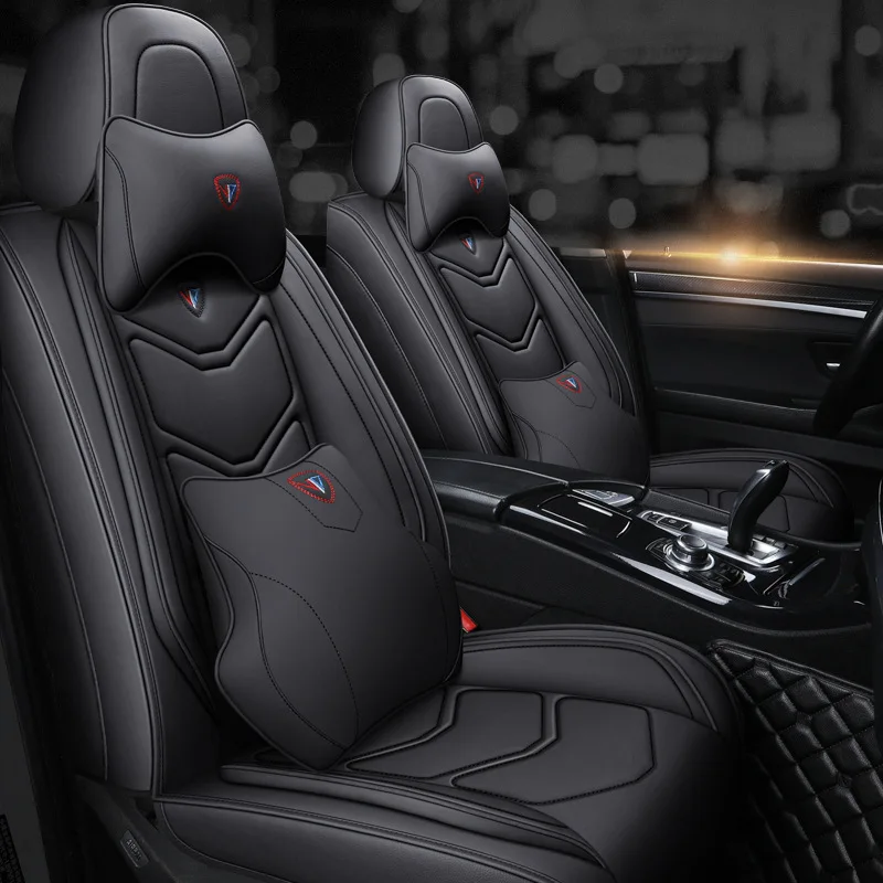 Полный чехол на автомобильное сиденье для Mitsubishi Lancer x Pajero Outlander Asx Montero Zinger Fortis Galant
