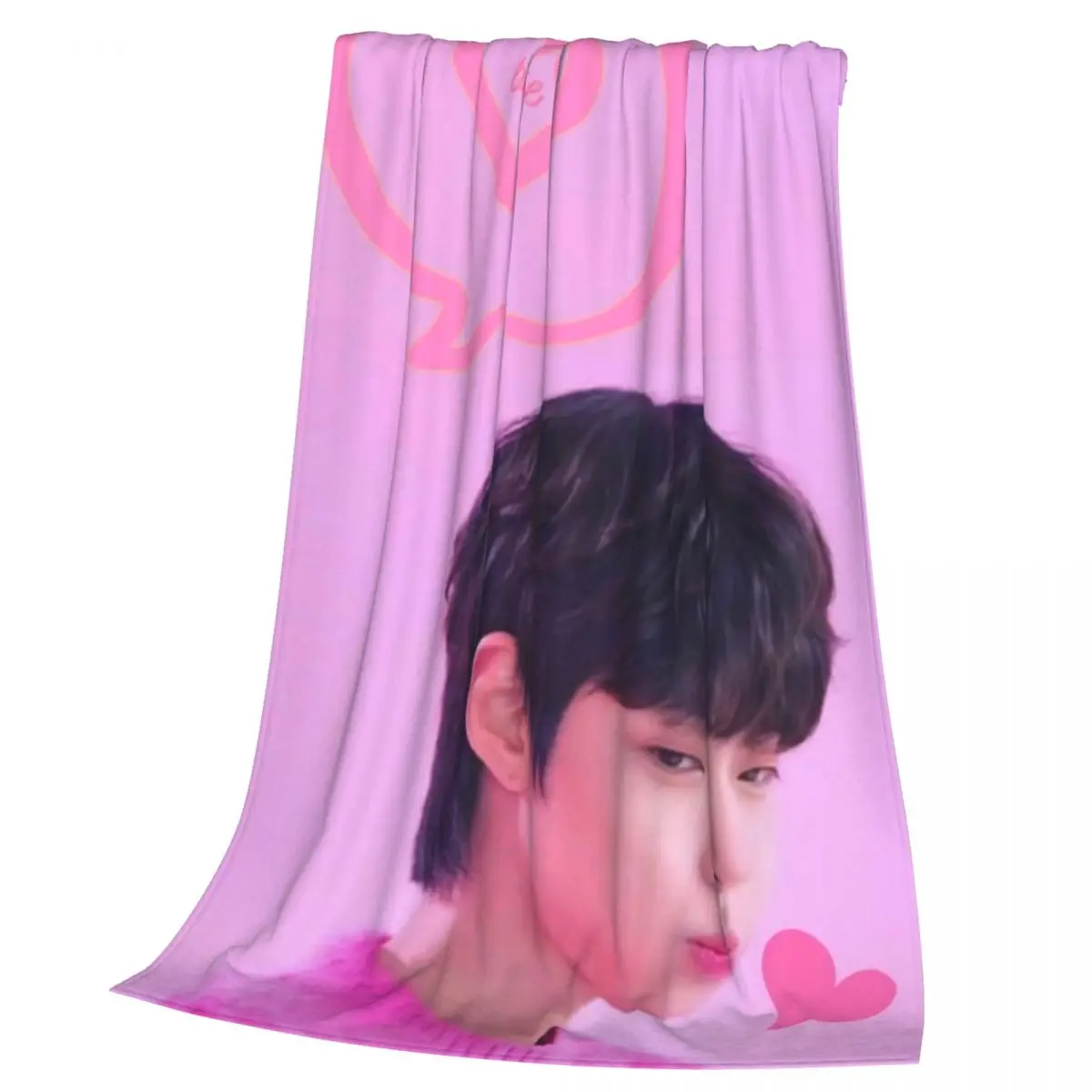 Одеяло Hwang In Yeop фланец текстильный декор портативные супер мягкие пледы для