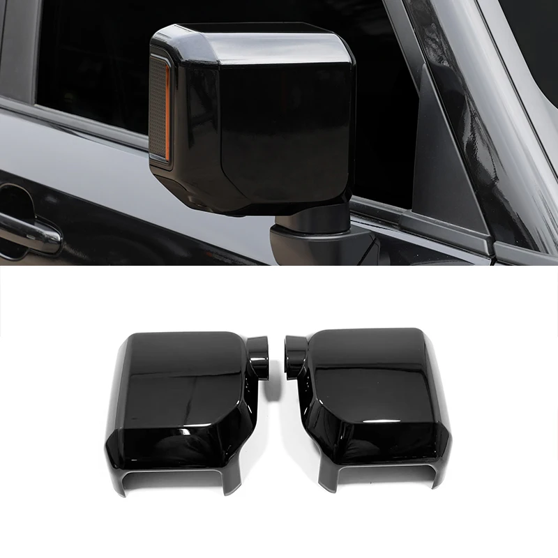 

Для Toyota Land Cruiser 250 Prado LC250 2024 + защитные чехлы для зеркал заднего вида из АБС-пластика, защитная крышка для бровей