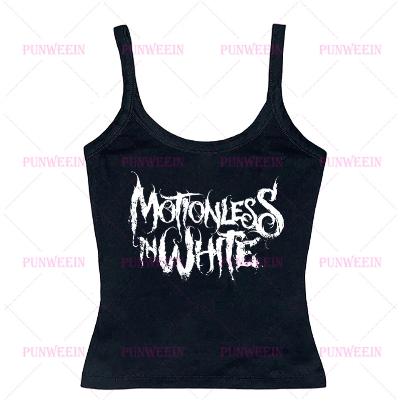 Женская укороченная майка без рукавов в готическом стиле