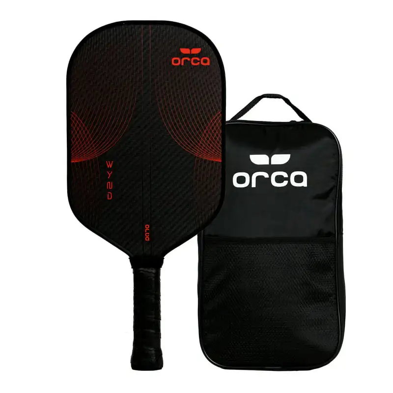 

Nomex Black Pickleball Paddle with Carrying Bag, 7.3oz