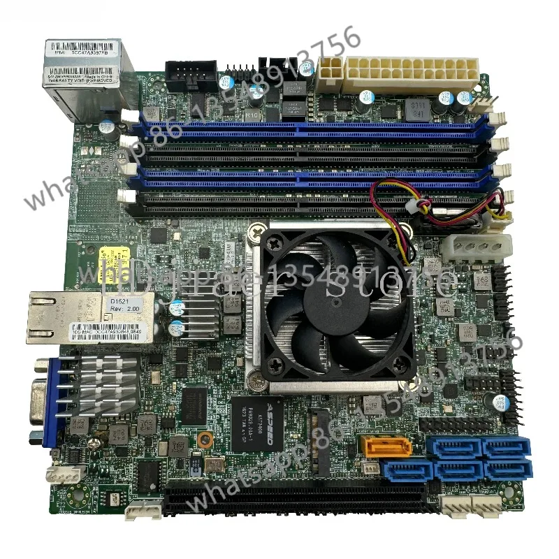 Placa главный X10SDV-4C-TLN2F NAS Synology ITX Servidor D1521 Porta duplas de 10-гигабитный заводской прямой (art.: 3920d2f23bbb6) - 3920d2f23bbb6