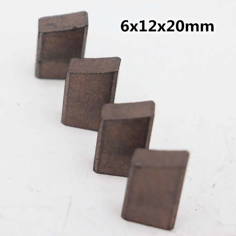 Держатель для угольной щетки в елочку из чистой меди диаметр 6x2 внутренний 10/12 мм