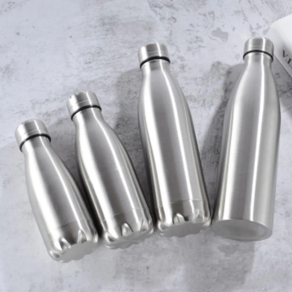 

350/500/750/1000ML Double-wall Creative BPA Free Water Bottle Stainless Steel Beer Tea Coffee Portable Sport Vacuum Thermos