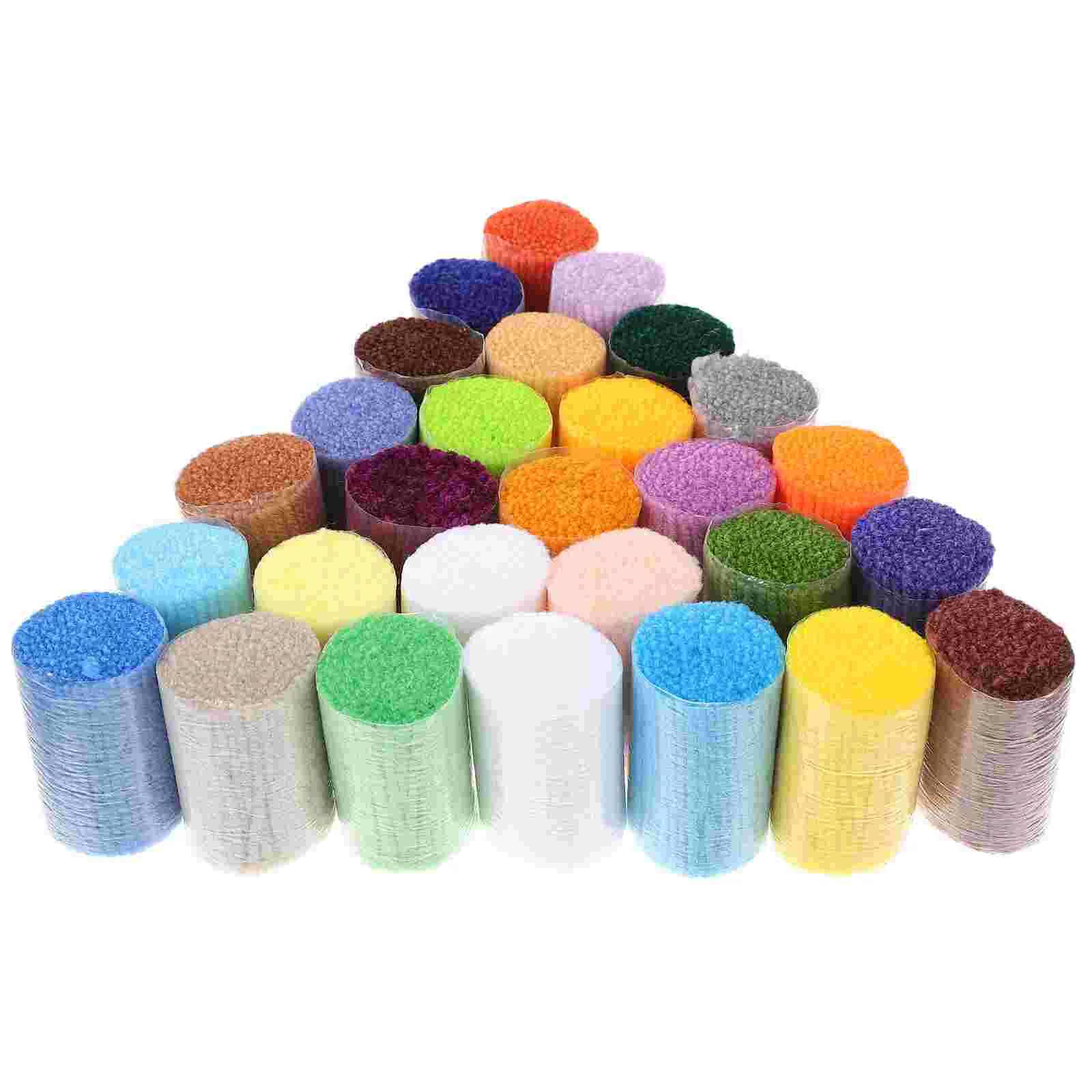 

Yarn Hook Rug Precut Making Knitting Diy Crochet Craft Supplies Hand Wool Acrylic Sewing Kits Carpet Pre Cut Thread Crocheting