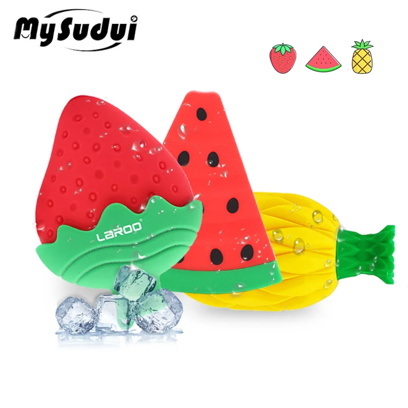 

Dog Cooling Toy Pet Molar Chew Freeze Dog Freezable Chewing Toy Ice Teether for Small Medium Dogs Summer Cooling Accessories