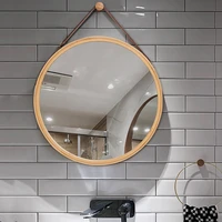 nordic bath mirror hotel bathroom hallway wall decoration hanger mirror frame toilet dressing mirrors bath decor mirror wall