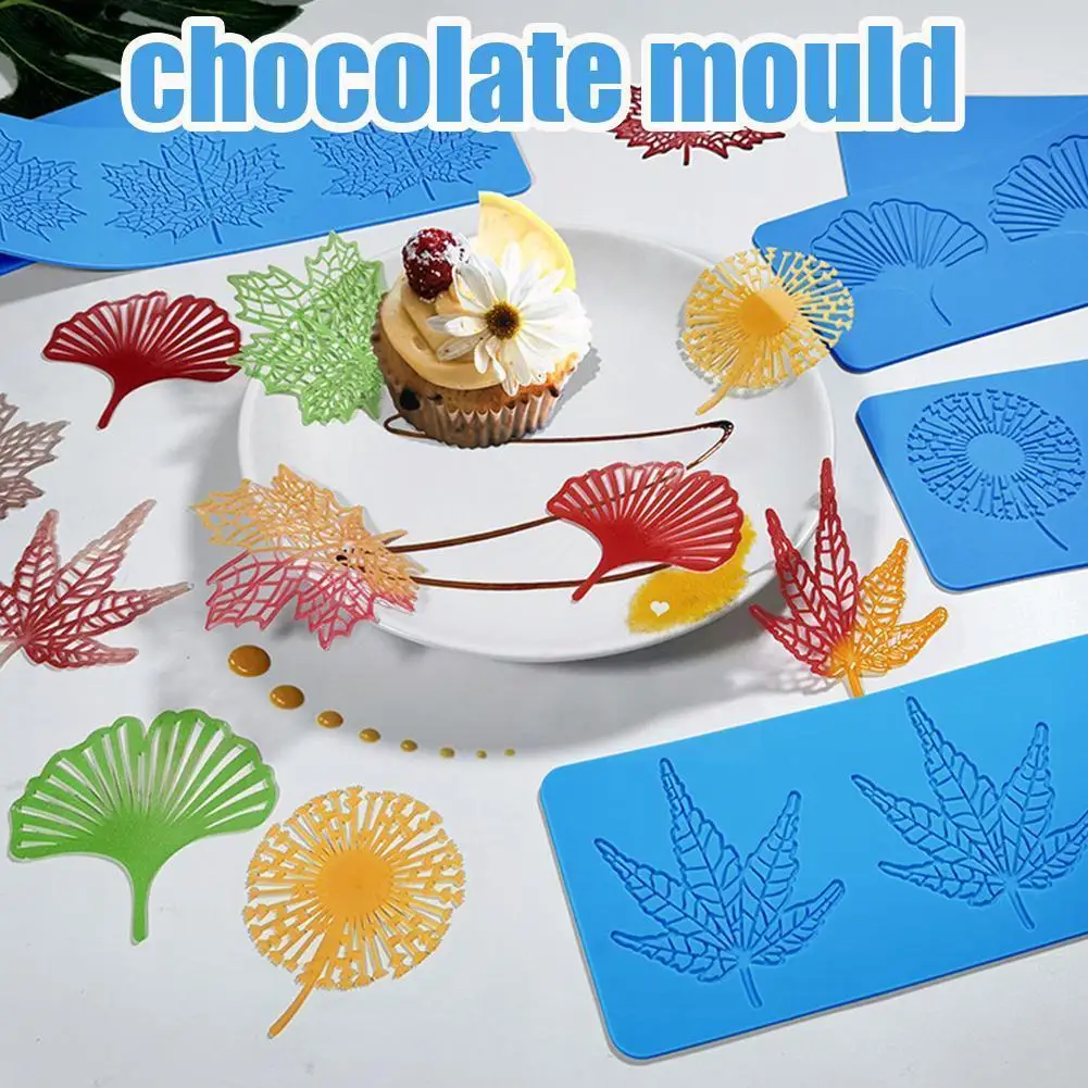 

Dandelion Maple Leaf Silicone Mold Fondant Pad Sugarpaste Lace Diy Mat Kitchenware Decorating Baking Tools Accessories Cake Q2u7