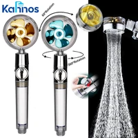 360 degrees rotating shower head water saving shower heads bathroom accessories high pressure nozzle shower with fan