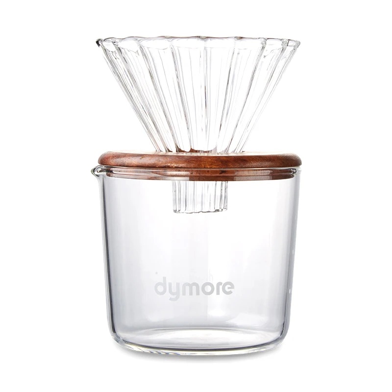 

Ручной фильтр для кофе, чашка для совместного использования, чашка, набор конических капельных фильтров для хранения, многоразовые стеклянные бумажные инструменты для кофе ручной работы