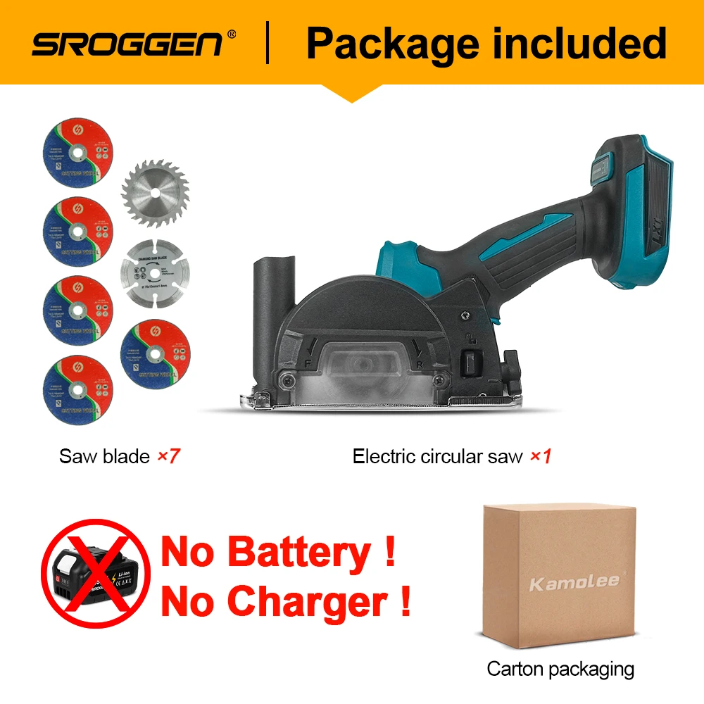 

Циркулярная пила SROGGEN 3 дюйма аккумуляторная