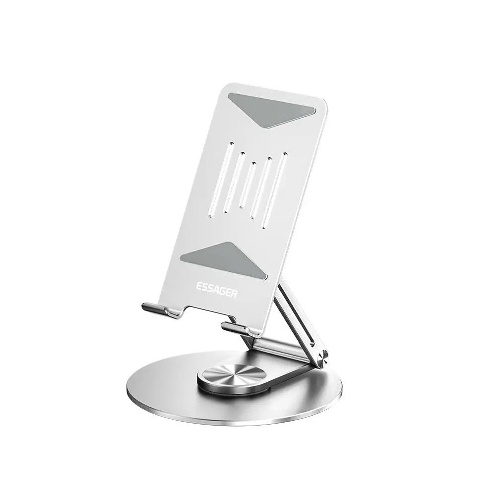 

Portable Smartphone Mount Aluminum Alloy Phone Holder Adjustable Foldable For Ipad Phone Creative Lazy Stand For Live Streaming