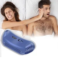 electric anti snoring correction device silicone nasal dilators sleep stop snoring home aid sleep professional night guard aid