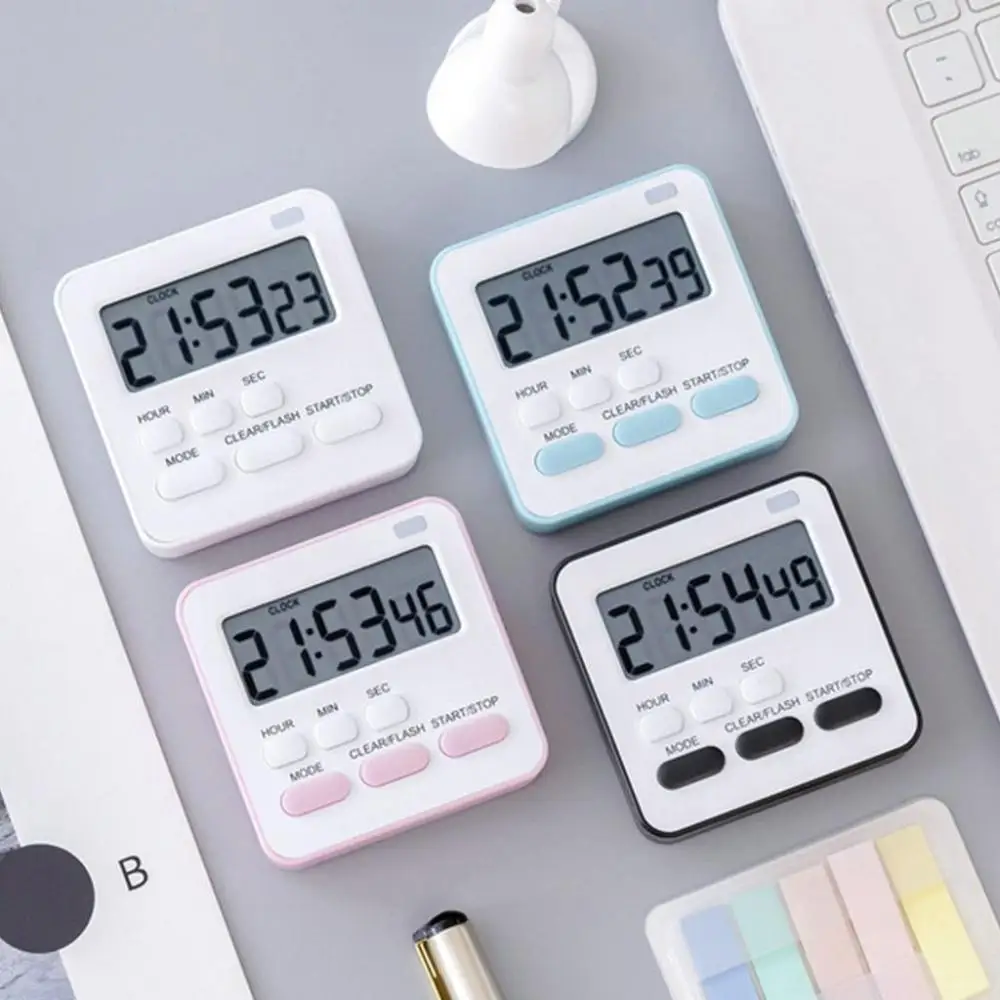 

Board With Flashing Light Baking Tools Alarm Clock Stopwatch Kitchen Gadget Kitchen Timer Countdown Alarm Clock