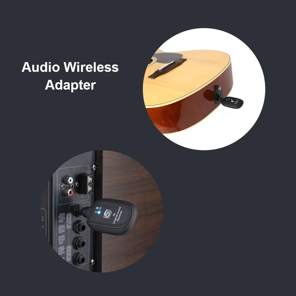 A8 Wireless System Guitar Transmitter Receiver for Electric Guitar Violin Bass Parts Musical Instrument Gadgets