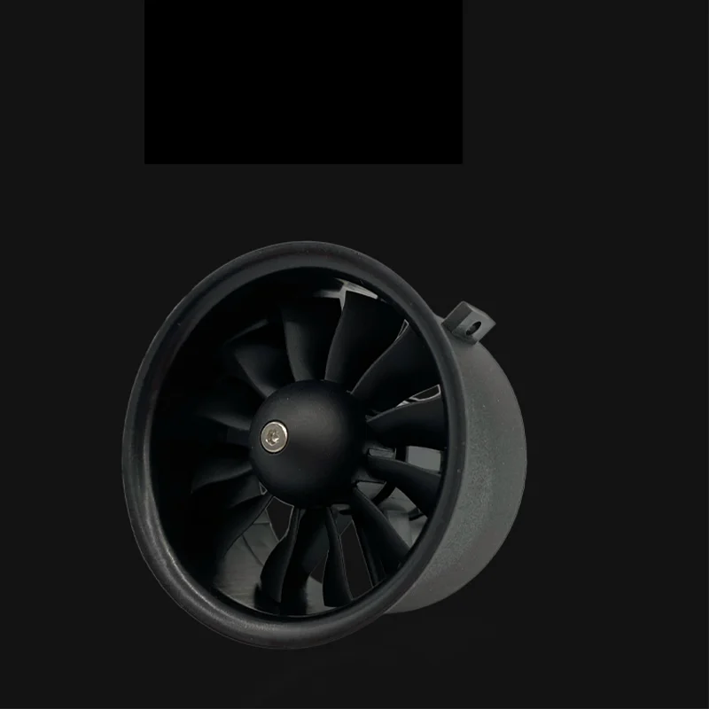 Фото Модель Xfly 40 мм 12-лопастной EDF Ducted Fan 3/4 Power Unit System с 4S 1413-kv5000 внешний бесщеточный двигатель для реактивного самолета №3