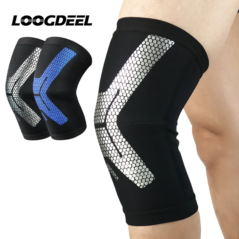 1 шт. Эластичный компрессионный наколенник для бега и баскетбола