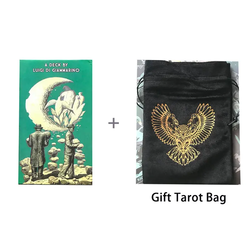 

78Card Surrealist Tarot Cards ​Oracle Divination Entertainment Chess Card Game Tarot And Various Tarot Selection PDF Guide