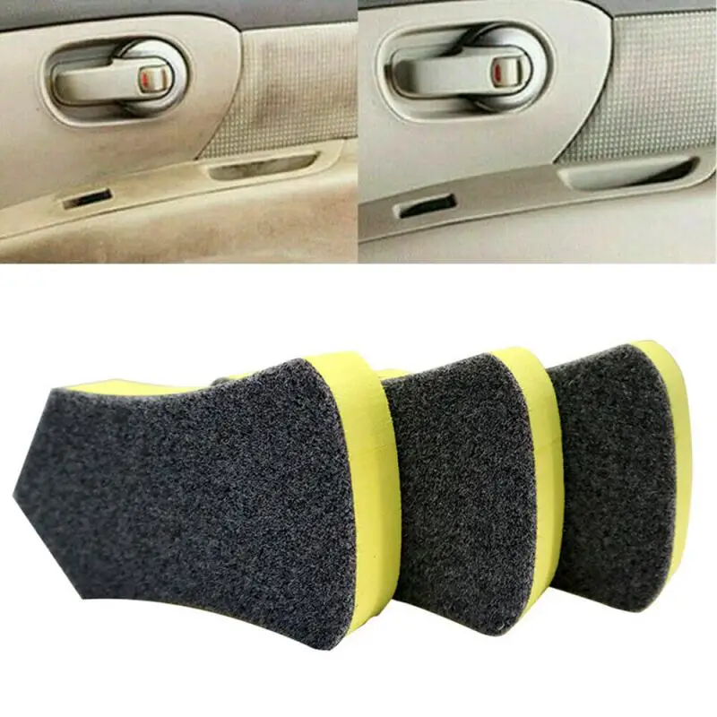 

Universal Nano Brush Durable Portable Cleaning Washing Brush Tools Car Accessories Leather Decontamination Brush Car Seat Brush