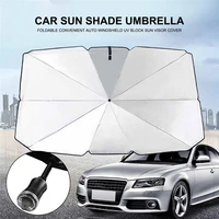 foldable car sunshade umbrella type sun shade for car window summer sun protection heat insulation cloth for car front shading