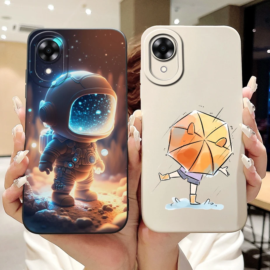 Для Oppo A17 чехол A17K CPH2471 Новый Модный с рисунком в виде конфет 6 56 ''мягкий