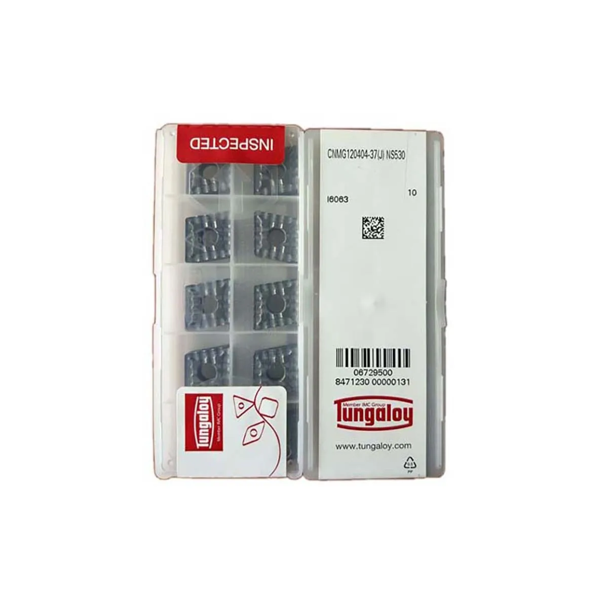

Tungaloy 100% Original CNMG CNMG12 CNMG1204 CNMG120408 CNMG120404 37 TS NS530 Medium-Roughing Carbide Turning Inserts