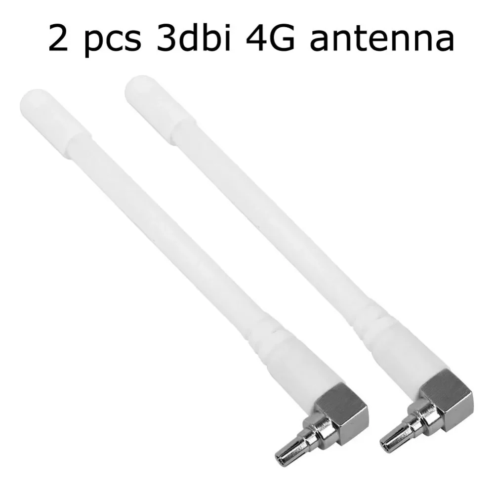 

2pcs 3dbi 3G 4G Antenna 698-960/1710-2700MHZ 3g 4g lte WIFI Router Booster CRC9 male/TS9 male plug Antenna