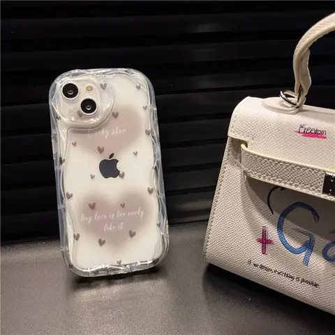 Чехол для телефона Yunran Little Love для iPhone 17 17PROMAX 17PRO 16PRO 16 16 PRO MAX 14 Pro Max 15 11 12 13 Mini, мягкий силиконовый чехол