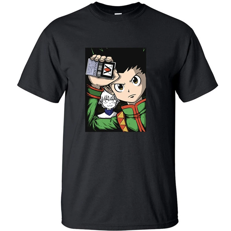 

Hunter X Hunter Hxh Hunterxhunter Hunters Anime T Shirt Homme Tshirt Men Tee Clothing Streetwear Tshirts Summer Cotton Tops Tees