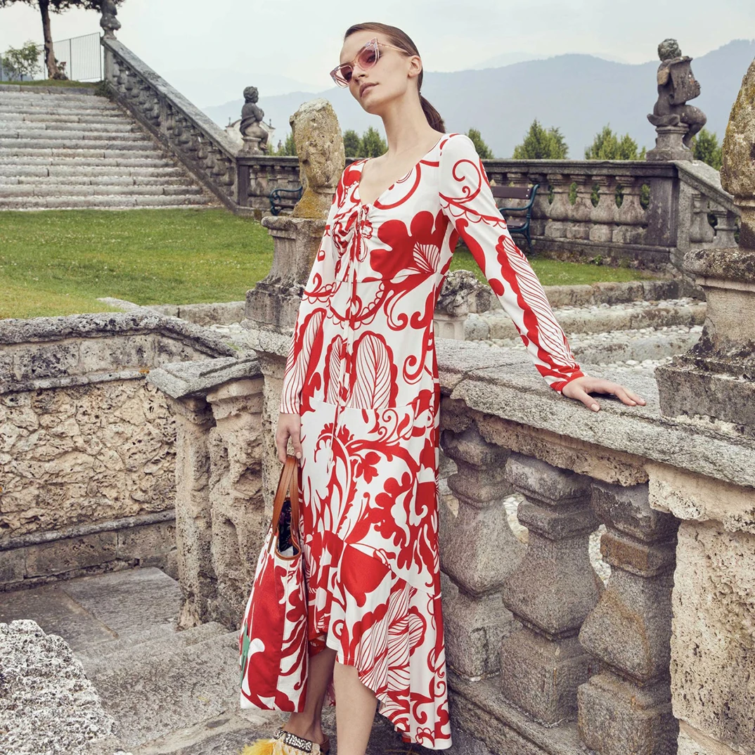 

1. Высокое качество, весна-лето 2023, новейший дизайн, винтажная женская одежда