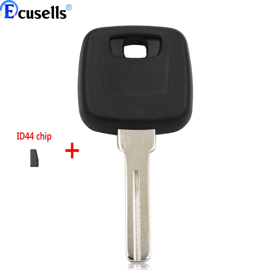Ключ зажигания чипа ID44 транспондера заготовка заготовки для Volvo S80 S60 V70 XC70 XC90 7935