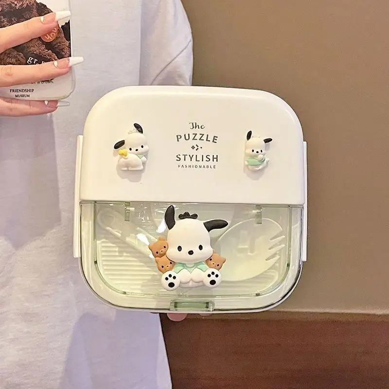 Ланч-бокс с героями мультфильмов Hello Kitty