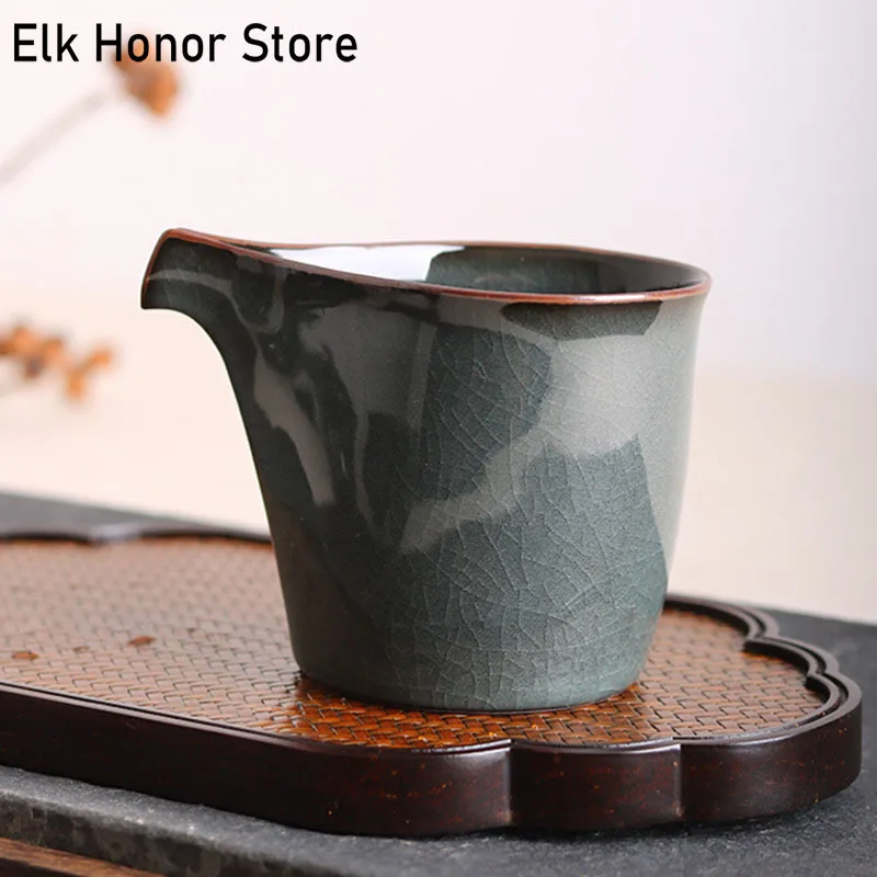 Китайский чайный набор кувшин кружка для чая с шинами треснувшая чайная посуда