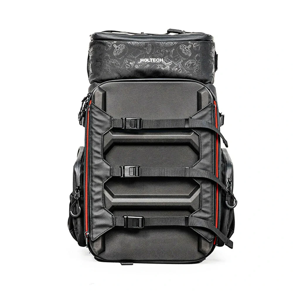 HGLRC Drone Backpack Camera Bag Splash-Proof Fabric 360X260X530mm 33.5L Capacity for FPV Freestyle Drones Outdoor Flying