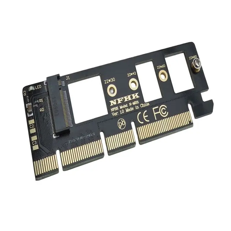 

PCIe 3,0x4x8x16 к PCIe NVMe M.2 карта адаптера SSD