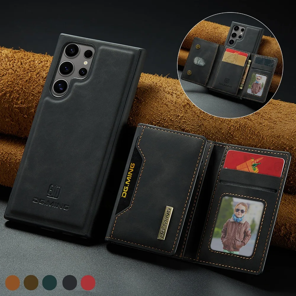 Магнитный чехол для телефона Samsung Galaxy S24 Ultra S23 S22 S21 + Note20 A54 A34 A24 A14 A73 A53 защитный с