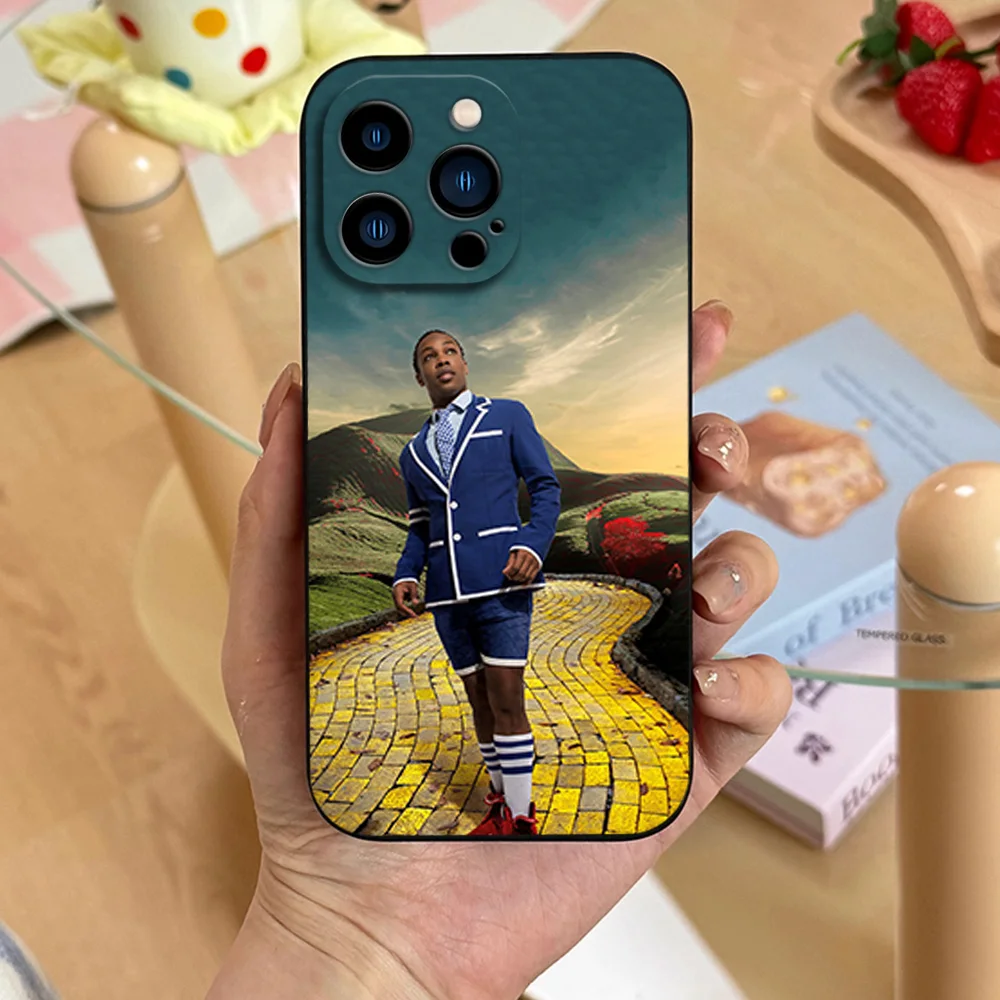 Singer Todrick Hall U.G.L.Y. the Moo-sical For iPhone 11 12 13 14 15 16 Pro Max Plus Black Soft Case Shell