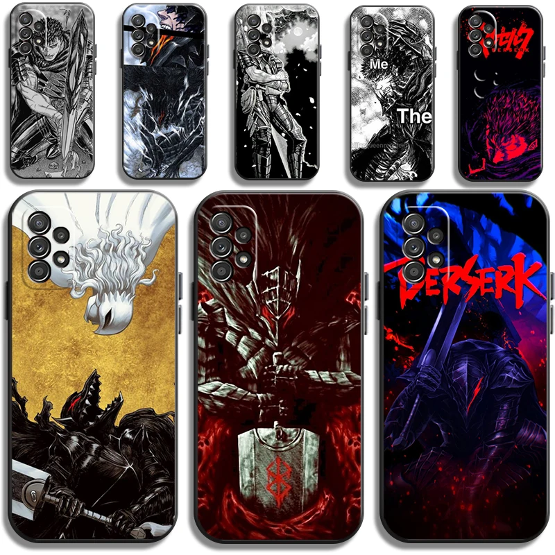 

Berserk Japanese Anime Phone Cases For Samsung Galaxy A21S A31 A72 A52 A71 A51 5G A42 5G A20 A21 A22 4G A22 5G A20 A32 5G A11