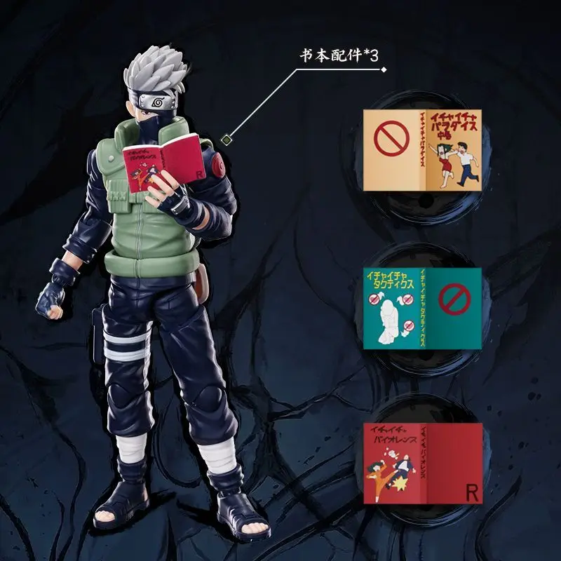 Фото В наличии: BLOKEES NARUTO Building Man Beyond Edition Хатаке Какаши, сборная модель-игрушка, коллекционный сувенир, праздничный подарок. №4