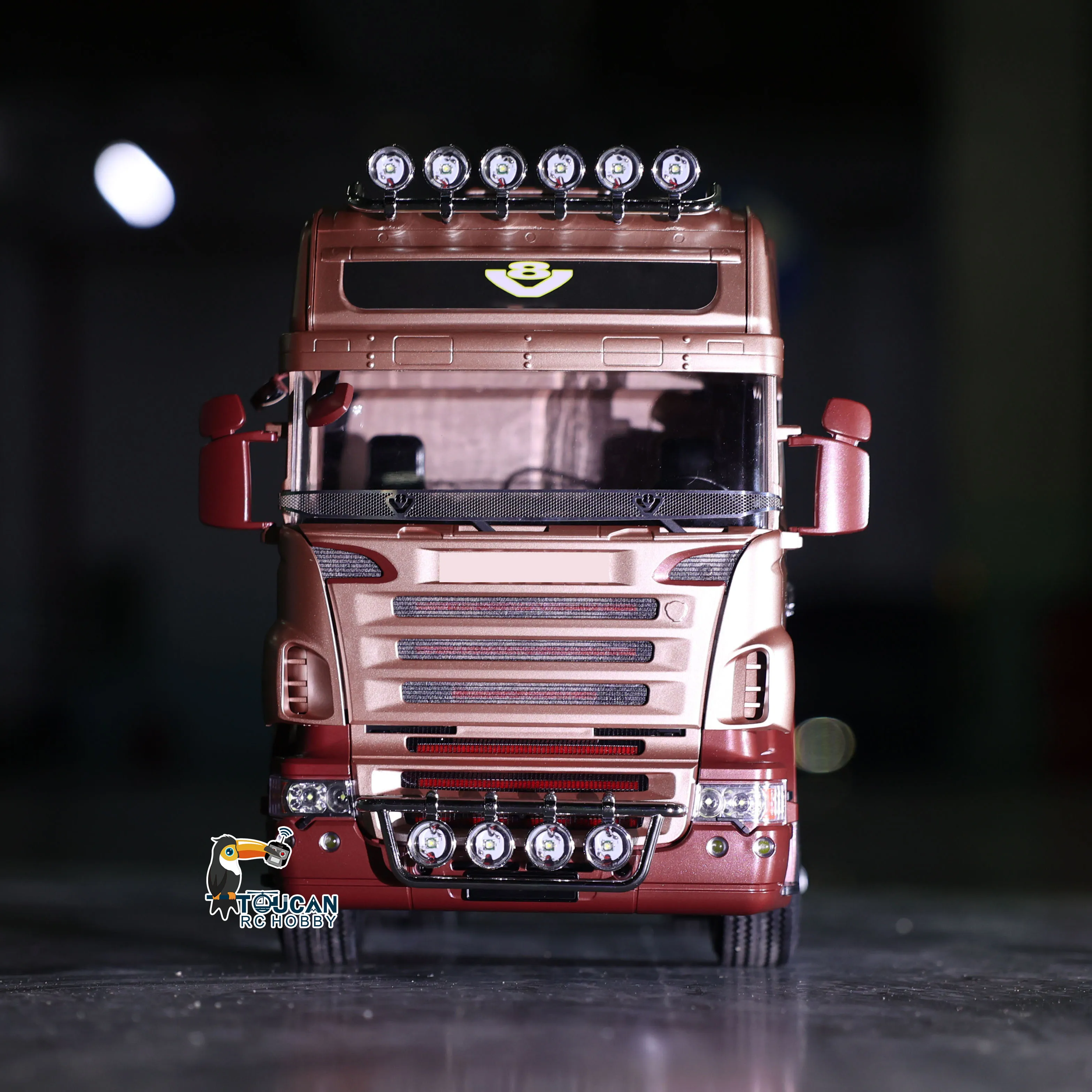 Подарки TOUCAN DIY Новый 1/14 RC Трактор Грузовик 6x4 Радиоуправляемый Автомобиль RTR
