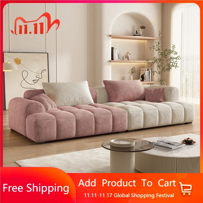 

Современные облачные диваны для гостиной, роскошные простые, для ленивых гостиной в скандинавском стиле, удобная мебель для салона, BL50LS