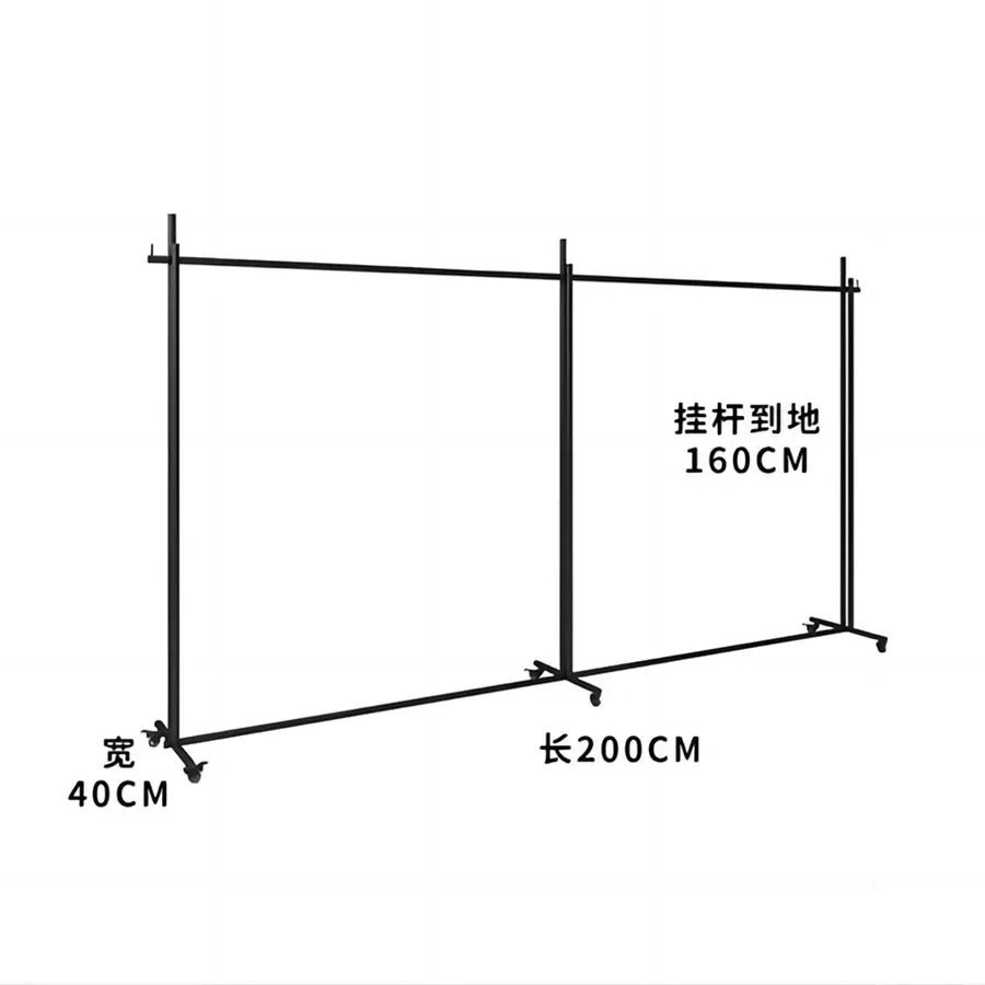 Стойка для пары портативная вешалка одежды удлинитель промышленная одежда