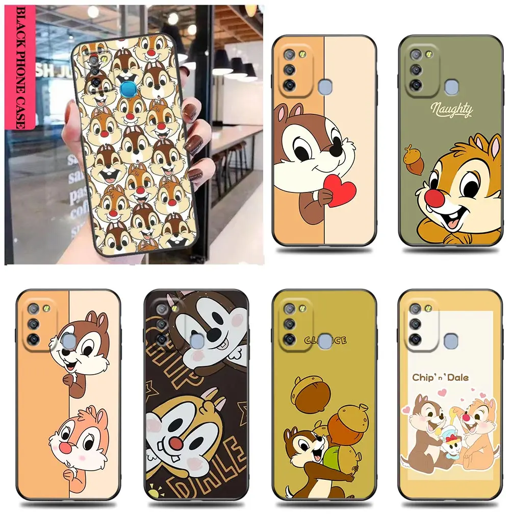 

Funda Case for Tecno Infinix Note SPARK Hot 8 9 10 10i 10S 11 11S 8i S5 SMART 4 5 6 POVA2 GO Pro AIR Case Capa Funny Chip n Dale