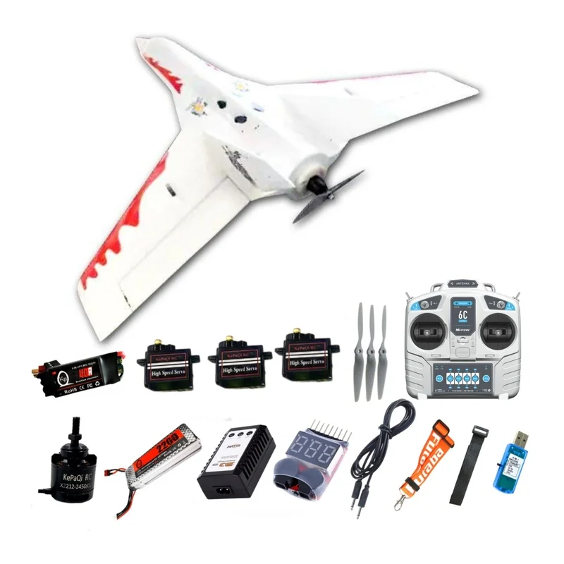 Lijian T770 электрический пульт дистанционного управления с фиксированным крылом 64 кустарник самолета гоночного самолета Epo ударопрочный летательный аппарат Delta модель крыла