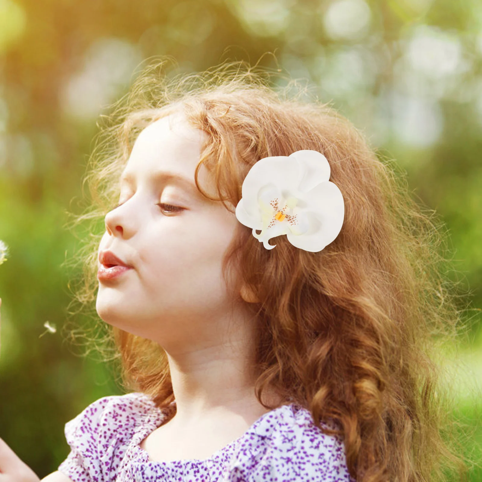 5 шт. ручной работы DIY цветы фаленопсиса изготовление головных уборов аксессуары