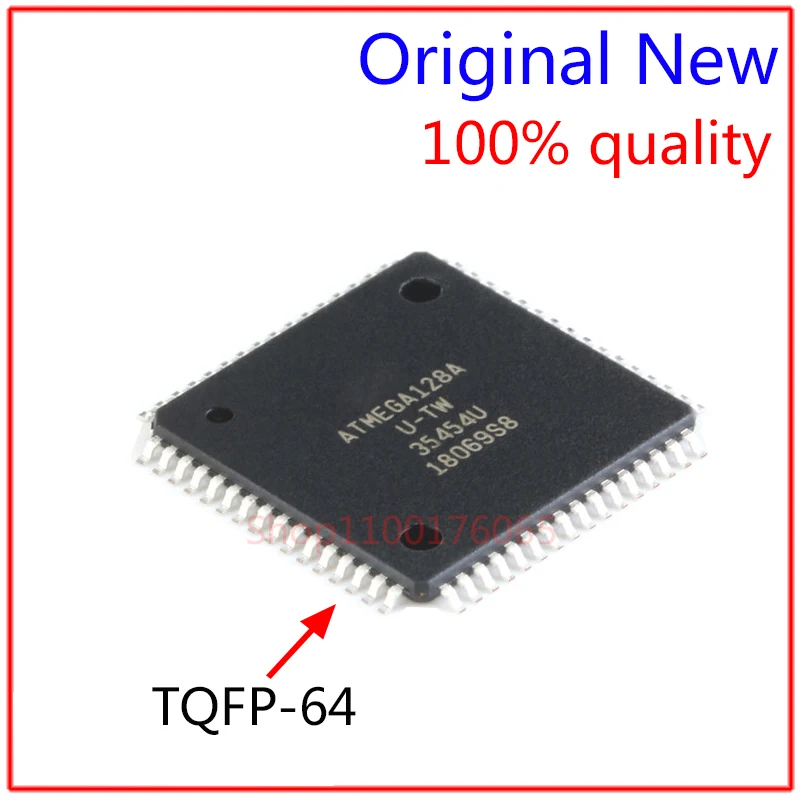 

IC ATMEGA128A-AU TQFP-64 Interface - serializer, solution series New original Not only sales and recycling chip (1PCS)
